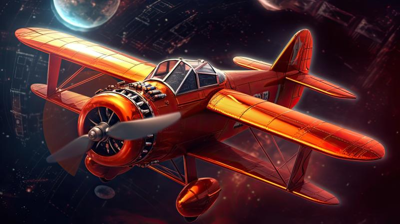 red-plane-with-number-2-it