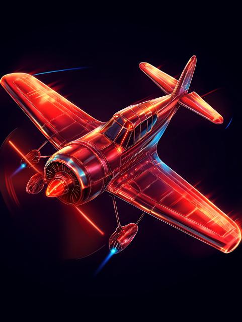 vibrant-red-plane-graphic-mobile-game-banner